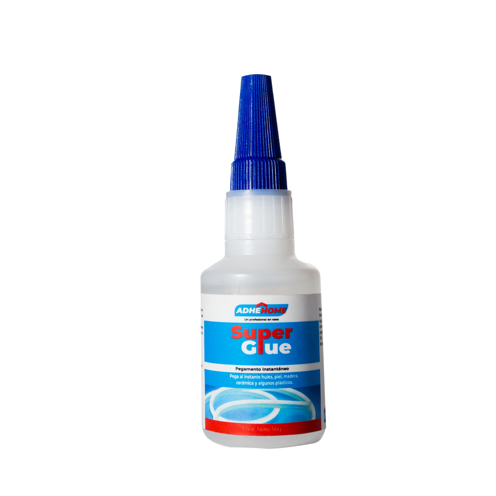Superglue ADHEHOME baja viscosidad y secado rapido 50 g